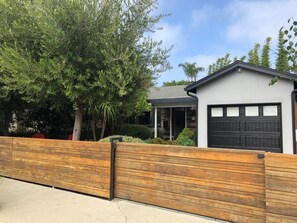 Front of the house