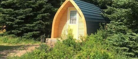 Lots of privacy in this cute little pod