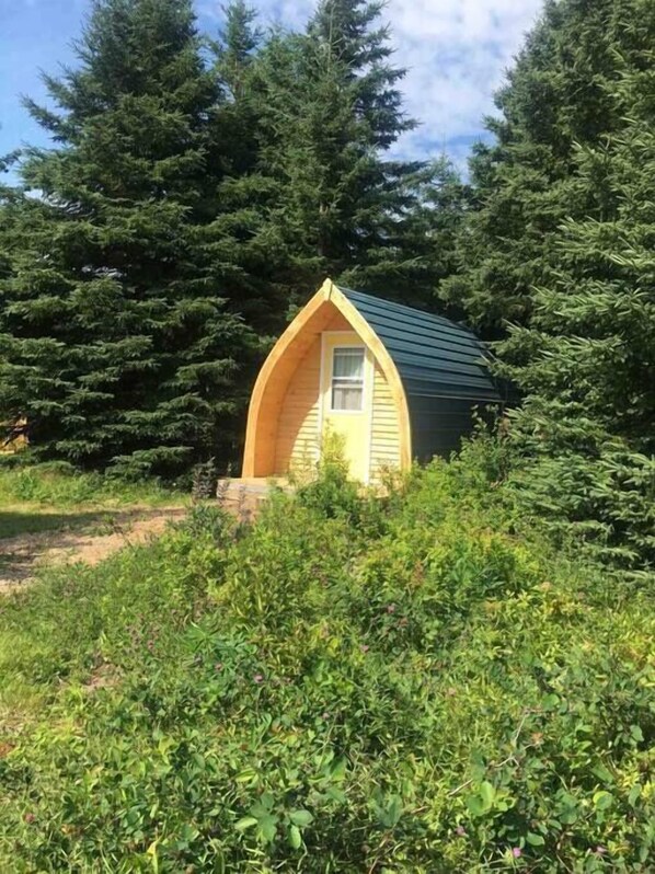 Lots of privacy in this cute little pod