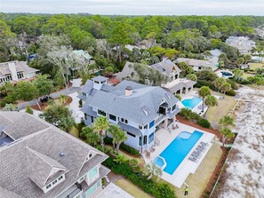 Oceanfront Pool at 17 Grey Widgeon