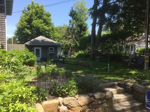 Garden from driveway