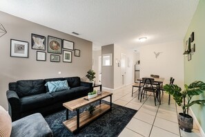Spacious open layout