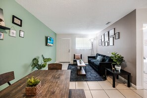 Spacious open layout