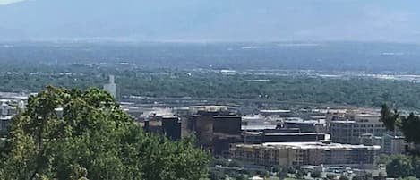 Fabulous views of the Salt Lake Valley and Mountains right from your balcony and view windows.