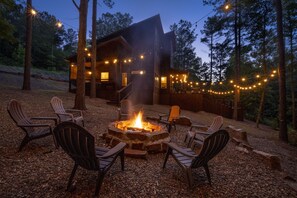 Enjoy the firepit with your family