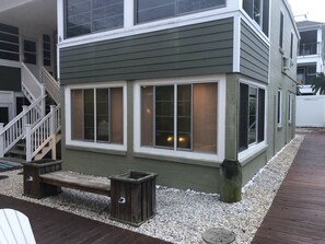 Winter Photo - No Plants 2023 New Insulated Windows & Blinds in our Sunporch. 