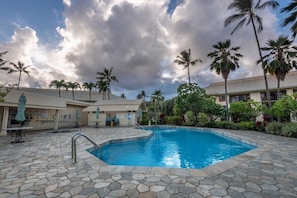 Pool and hot tub at Kauai Beach Villas