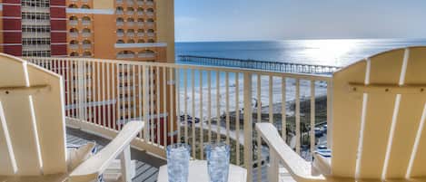 Sweeping Gulf Views from the Private Balcony!