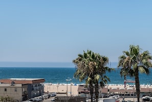 Vue sur la plage/l’océan