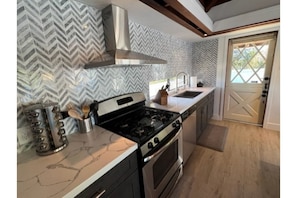 Fully remodeled kitchen with new appliances 
