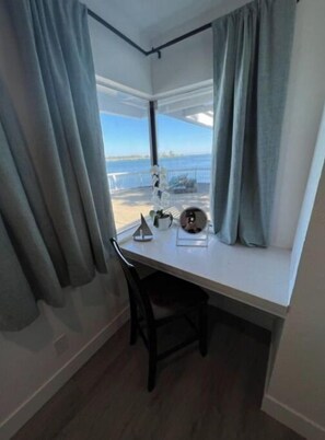 View from the master bedroom 