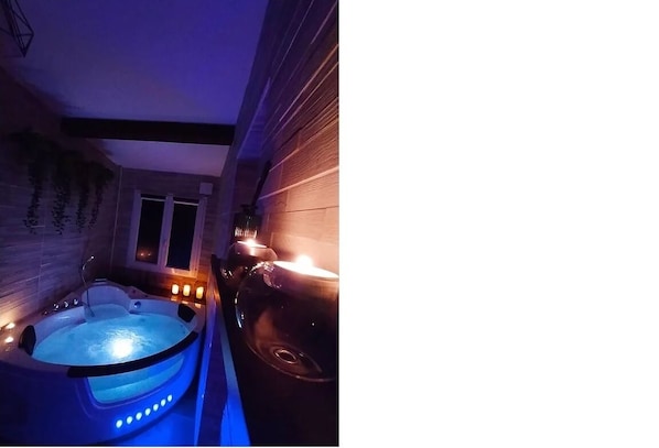 Bubbelpool inomhus