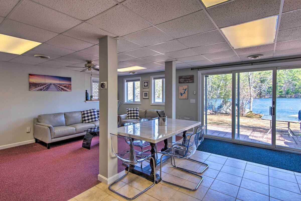 Lakefront Retreat w/ Kayaks, Grill, Fire Pit!