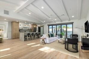 Light Wood Flooring and Bright White