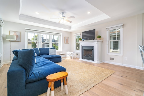 Spacious and comfortable seating - for adults and little ones