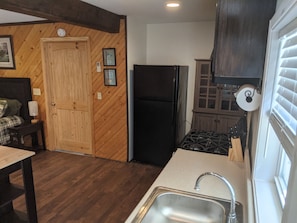 view to the right as you walk in the entrance