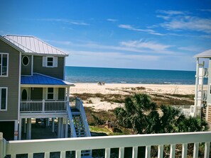 View from master suite deck.