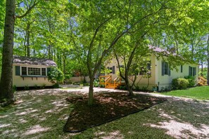This rental includes the whole main home and its adjacent studio.