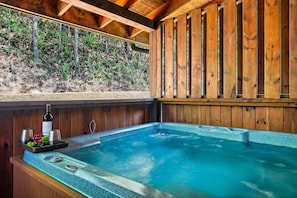 Bain à remous intérieur