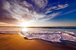 White Quartz Private beach