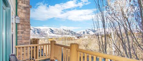 Breathtaking Views from the Back Deck