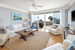 Saint Simons Grand 126 - Private Balcony Access from Open Concept Living Space