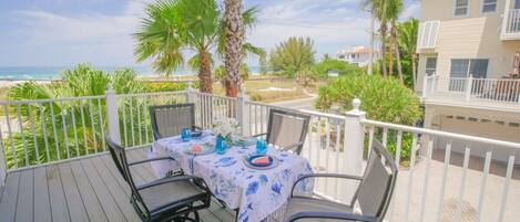 Balcony 2 with stunning ocean views