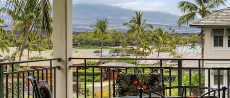 The lanai views are dreamy