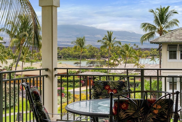 The lanai views are dreamy