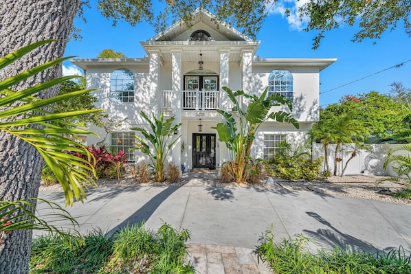 Front of the house