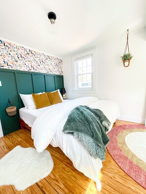 Primary bedroom with Queen bed