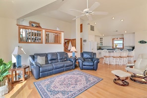 Top level living area.