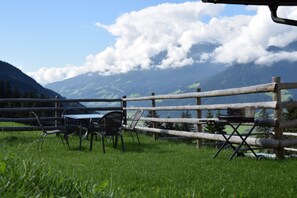 Terrasse Wohnung Zillertal