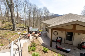 Covered and Uncovered Patio