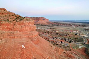 Cliffs over home