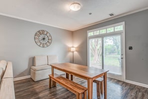 Classic Wooden Table and benches