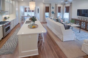 Kitchen And Living Room