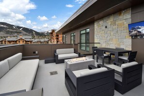 Rooftop Deck with Resort Views