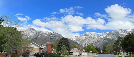 View from front of the house. 