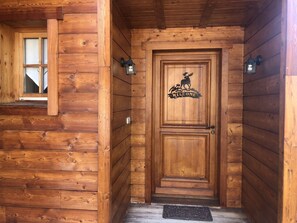 Entrée du chalet