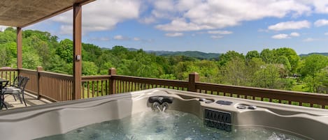 Relax and restore while pondering the breathtaking views of the Blue Ridge Mountains!