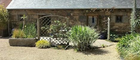 Terrasse ensoleillée 