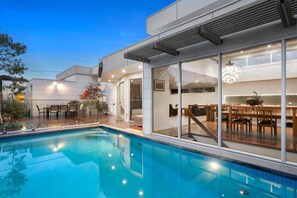 Outdoor Solar Heated Pool