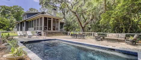 47 South Sea Pines Dr -  Private Pool Area