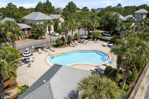 Pool within 150 steps from the front porch 