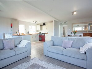 Living area | Lookout Lodge - Moorland Views, Newton Abbot