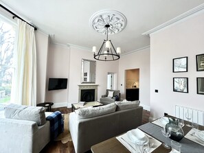 Living Room with Smart TV