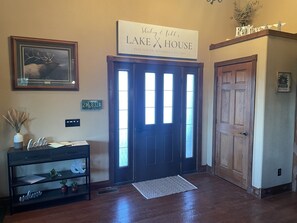 Front Door - Master bedroom is the door on the right