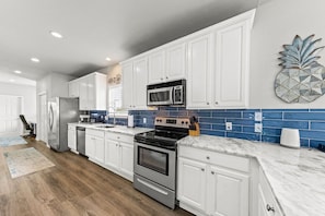 Kitchen with all the appliances you need