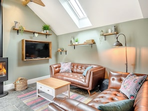 Living area | Holyoake Barns- The Old Stables - Holyoake Barns, Little Alne, near Wootton Wawen